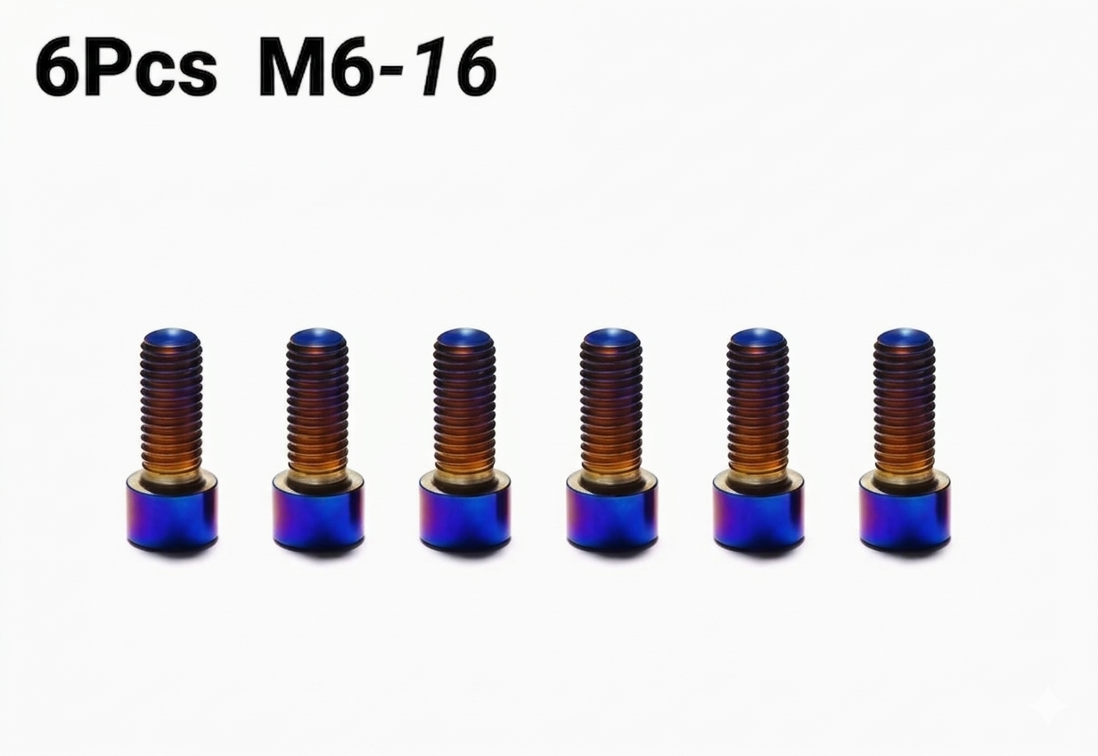 Titanium Bolts (Pre-order)