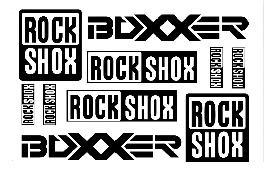 Rock Shock Decal Kit